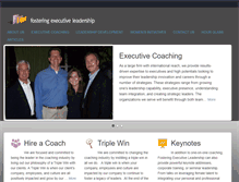 Tablet Screenshot of fosteringexecutiveleadership.com